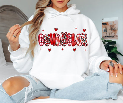 Valentine’s Day Love Hoodie – Soft & Stylish