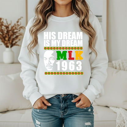 Martin Luther King Jr. Peaceful Change Sweatshirt – Inspirational Quote