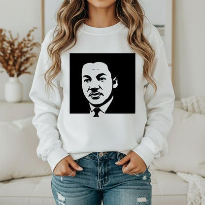 MLK Dream Message Sweatshirt – Civil Rights Inspirational Apparel