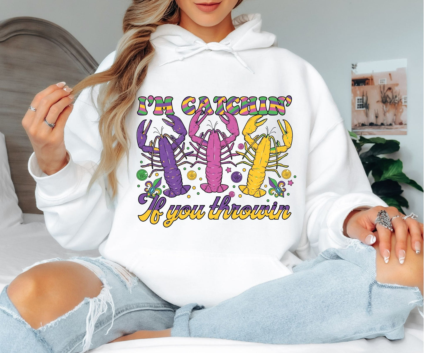 Mardi Gras Hoodie – Fat Tuesday Festival Look