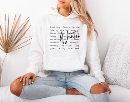 Winter Cozy Graphic Hoodie – Minimal Cold Weather Style