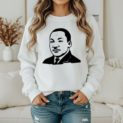 MLK Unity Sweatshirt – Civil Rights Symbol Graphic