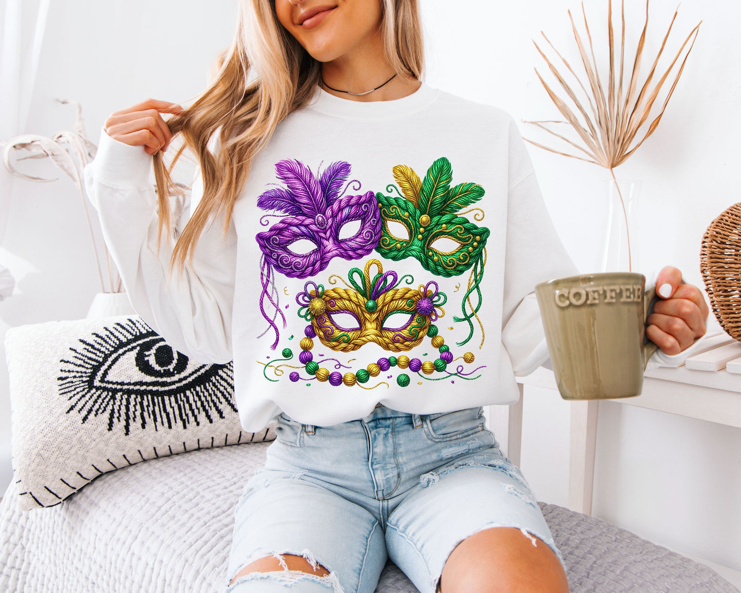 Cozy Fat Tuesday Crewneck Sweatshirt