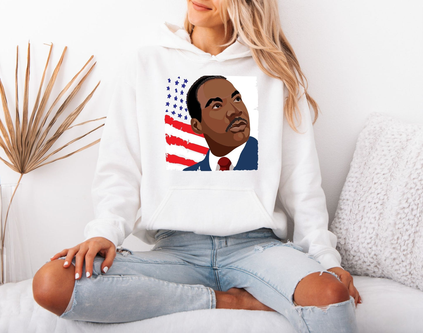 Martin Luther King Jr. Graphic Hoodie – Equality Matters Design