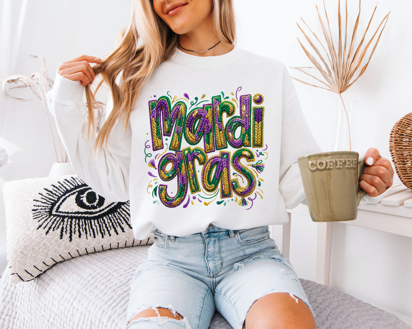 Celebration Season Parade Mardi Gras Sweatshirt