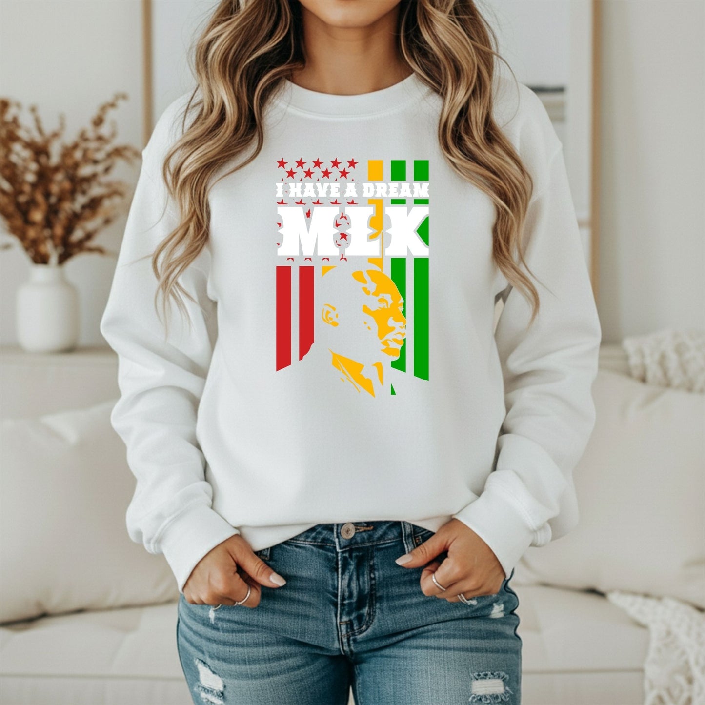 Martin Luther King Jr. Dream of Unity Sweatshirt – Iconic Rights Design