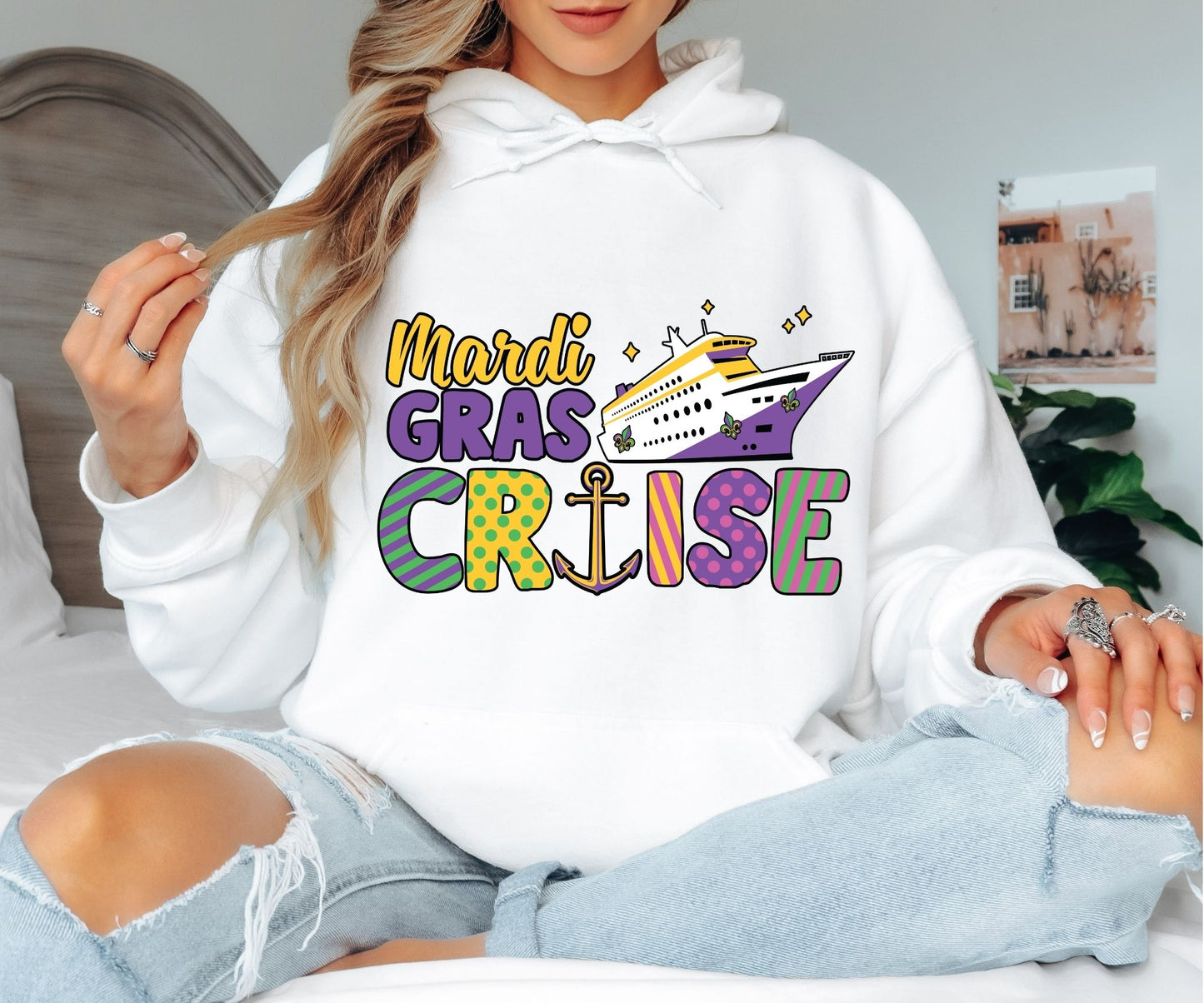 Mardi Gras Hoodie – Streetwear Festival Style