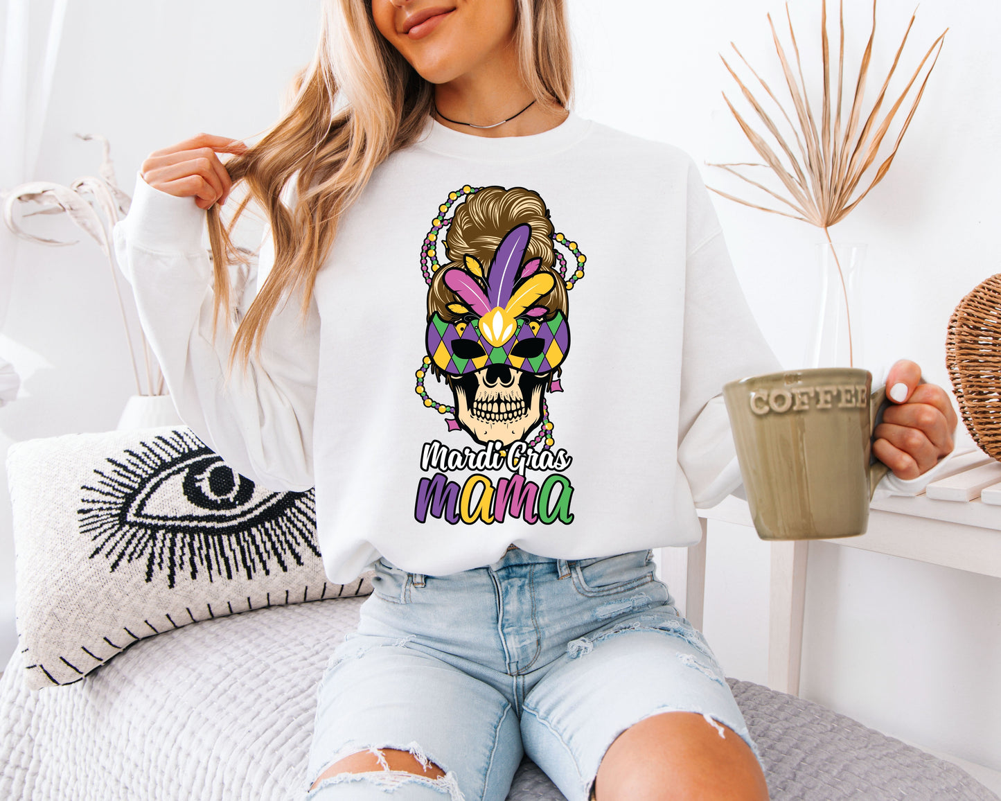 Carnival Vibes Only Mardi Gras Sweatshirt
