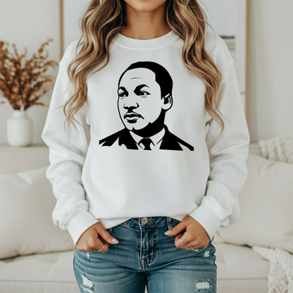 Martin Luther King Jr. Vision Sweatshirt – Justice for All Design