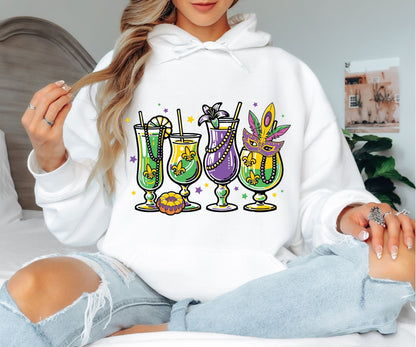 Mardi Gras Hoodie for Men and Women – Carnival Style