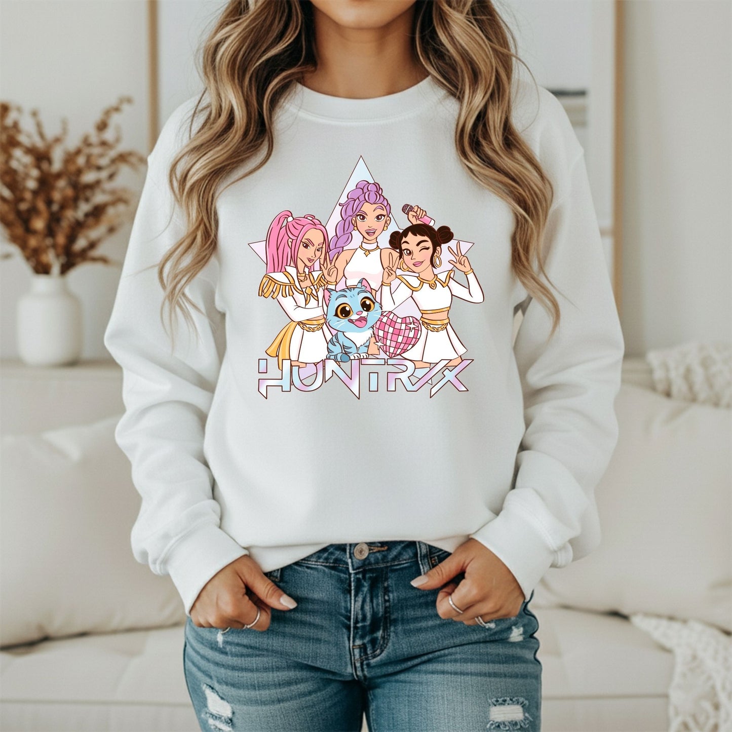 K-Pop Aesthetic Sweatshirt – Korean Pop Music Inspired Design | Unisex