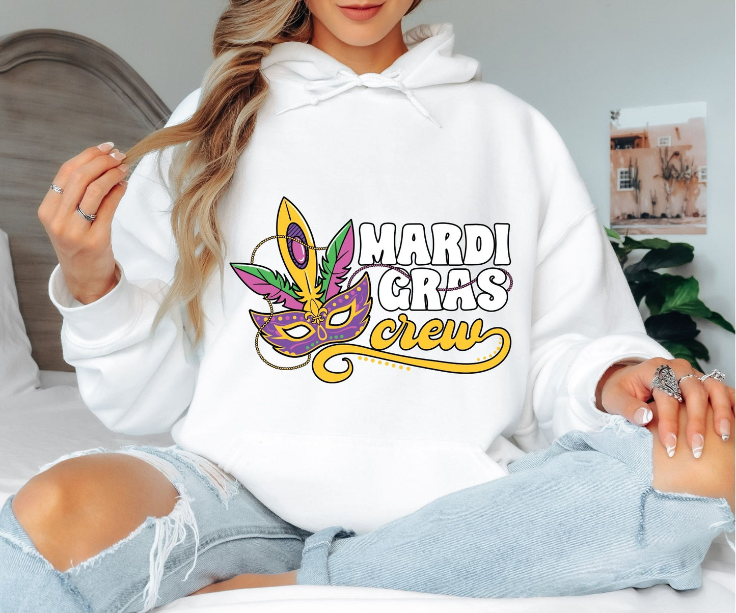 New Orleans Mardi Gras Hoodie – Festival Ready