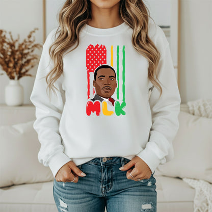 Martin Luther King Jr. Civil Equality Sweatshirt – Timeless Quote Theme