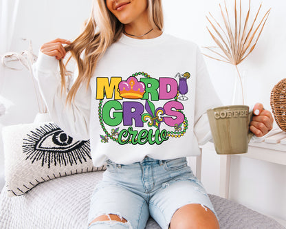 Mardi Gras Season Favorite Cozy Sweatshirt