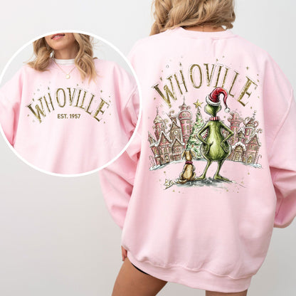 Whoville Christmas Village Sweatshirt