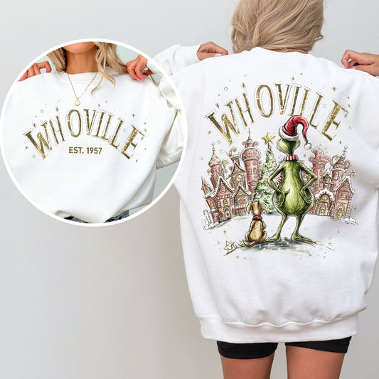 Whoville Christmas Village Sweatshirt