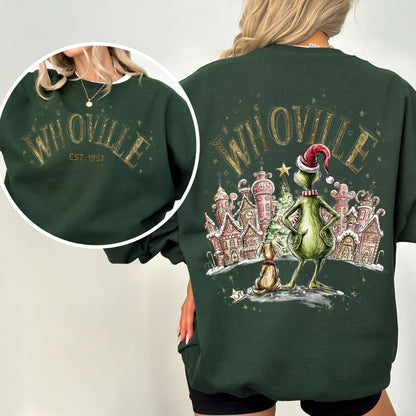 Whoville Christmas Village Sweatshirt