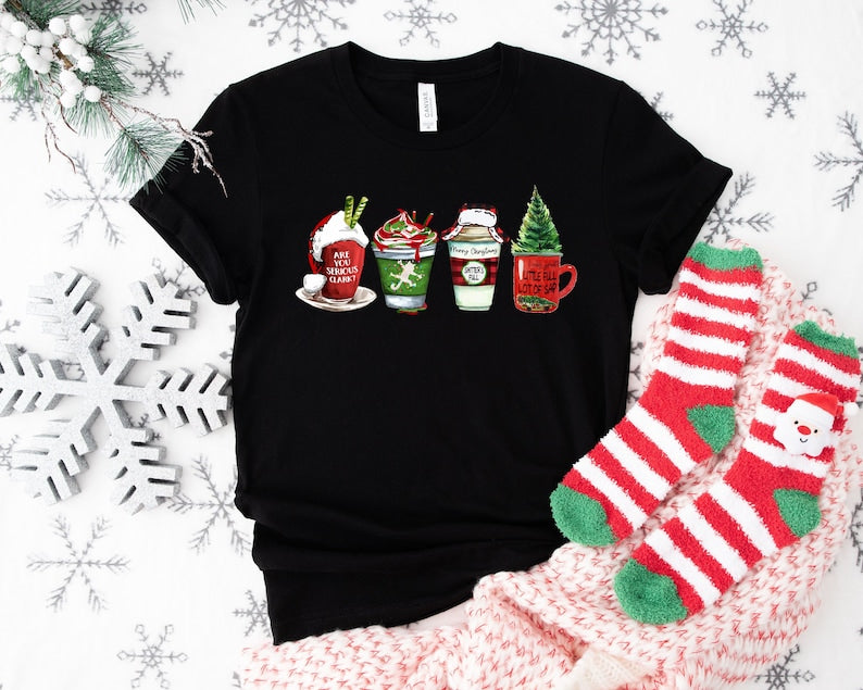 Latte Christmas Drink Shirt