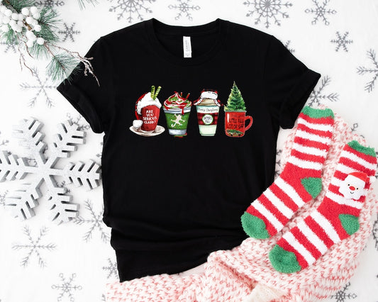 Latte Christmas Drink Shirt
