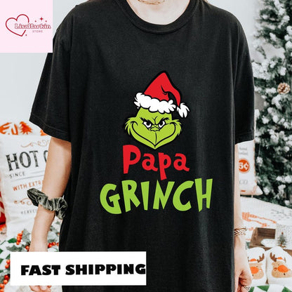 Mama Grinch Christmas Shirt