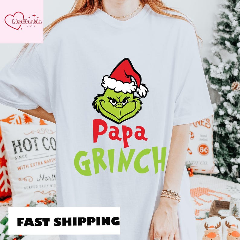 Mama Grinch Christmas Shirt